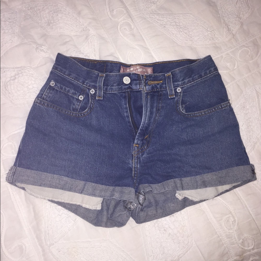 Levi’s High Waisted Shorts